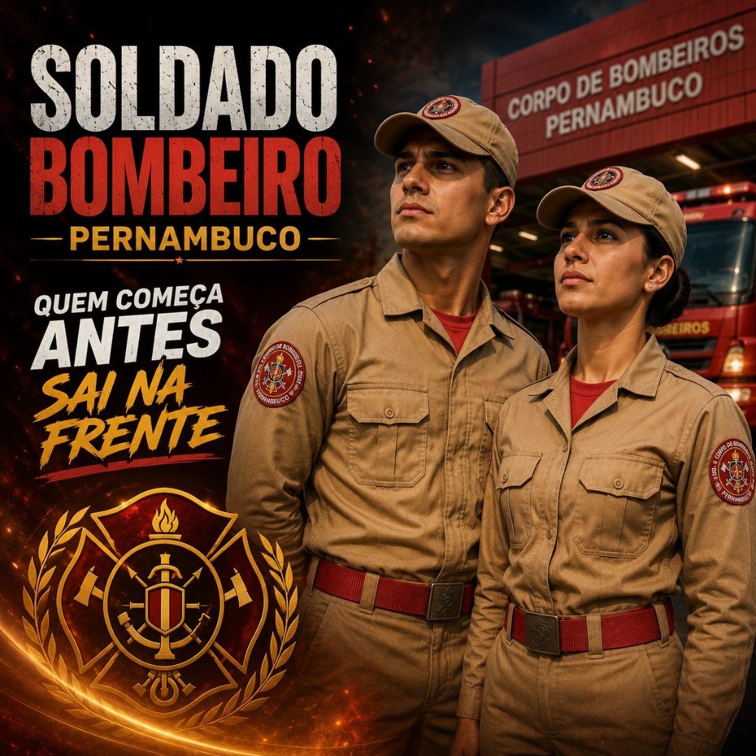 Bombeiro Militar PE — apostila física + curso online